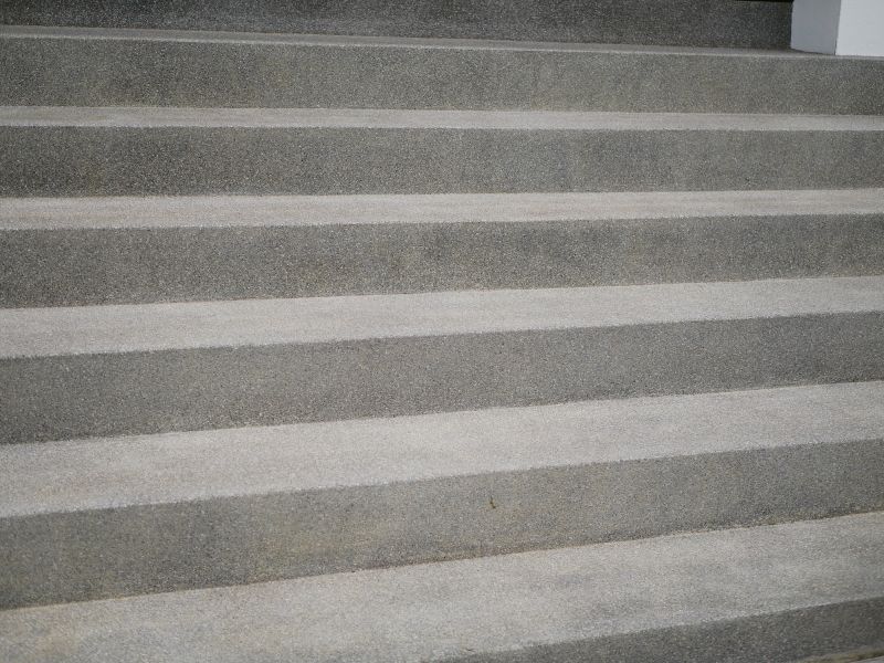 Completed Concrete Stairs