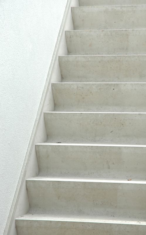 Finished Concrete Stairs