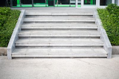 Products For Concrete Stairs Installations in use